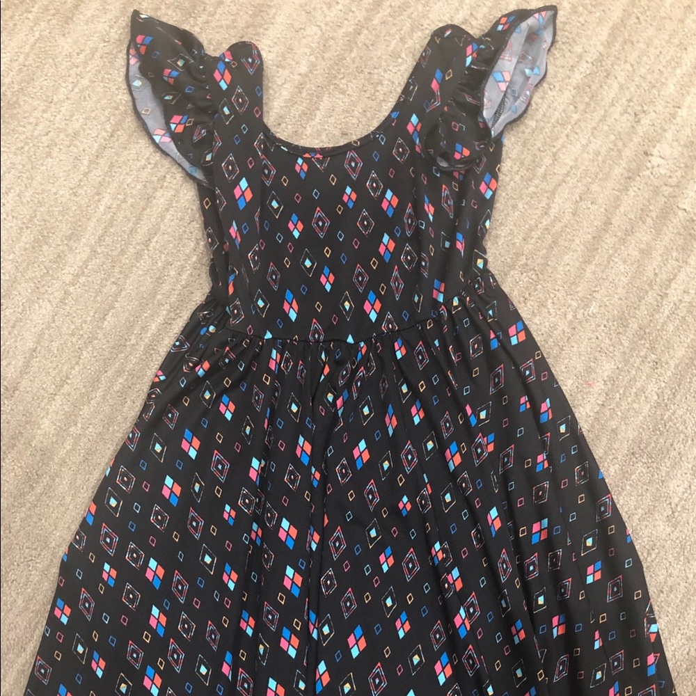 DDS size 5-6 slinky favorite empire dress in EUC